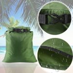 kuou 5Pcs Waterproof Dry Bags, Dry Sack Waterproof Bag Lightweight Snorkeling Drifting Bag Green (1.5L+2.5L+3.5L+4.5L+ 6L) - Image 3