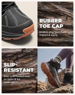 NORTIV 8 NORTIV8 Women's Waterproof Hiking Boots - Image 4