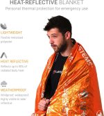 Lifesystems Emergency Silver Foil Thermal Blanket For Hiking, Mountaineering And Outdoor Survival - Image 3