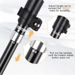 Trekking Pole, Collapsible Walking Hiking Stick for Men Women, Ultralight Aluminum Ski Pole with EVA Grip - Image 3