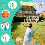 Outdoor Sports Game Set – 8-in-1 Backyard and Beach Games with flying disk, Badminton, Toss Games, Catch Ball, and Portable Storage Bag - Image 3
