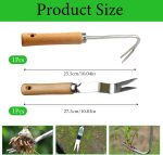 2Pcs Garden Weeding Tool, Weed Remover Tool for Garden and Patio, Stainless Steel Weeding Tools, Yard and Farmland Use - Image 3