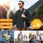 Mens Long Sleeve Sun Protection Shirt UV Quick Dry Breathable Fishing Safari Shirts for Hiking Walking Travel Camping - Image 5