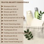 Travel Toiletries for Women, Essentials Travel Toiletries Set for Women, Mini Toiletries Set for Holiday, Hospital, Maternity, Mini Toiletries Airport Approved Liquids - Image 4