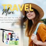 Travel Toiletries for Women, Essentials Travel Toiletries Set for Women, Mini Toiletries Set for Holiday, Hospital, Maternity, Mini Toiletries Airport Approved Liquids - Image 6