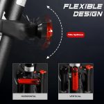 BYKING Bike Lights Front and Back, USB-C Rechargeable Bike Light, 4 LED Lighting Modes & Waterproof, Bright Bicycle Lights Set For Helmet, Cycle, MTB, Scooter and more. - Image 3