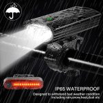 Bike Lights Front and Back, Super Bright 6 Light Modes Bicycle Lights IP65 Waterproof Cycle Lights, Easy To Install 3000 Lumens USB Rechargeable Mountain Bike Lights For Riding ﻿ - Image 3