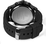 PINDOWS Watches for Men, Waterproof Analog Digital Sport Watches Multifunctional Outdoor Watch LED Backlight, Alarm Stopwatch Calendar. - Image 4