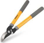AIRAJ Bypass Loppers, More Power Less Effort Branch Lopper, Hardened Steel Blades with Non-Stick Coating,Bypass Loppers and Tree Trimmer Length: 38.5 cm, Quality Gardening Tree Lopper -Gray/Orange - Image 2