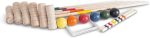 BEX Croquet Garden Game - 6 Players Set | Ball Games for Families, Kids & Adults | Mallets, Balls, Wickets & Stakes | Outdoor, Summer Parties, Beach or Camping Games | Hardwood - Image 2
