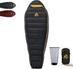 BUERTS Down Sleeping Bag for Adults Cold Weather Ultralight & Compact 680FP Backpacking Sleeping Bag for Camping, Hiking, Mountaineering - Image 2