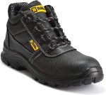 Black Hammer Comfortable Waterproof Steel Toe Caps Safety Boots Lightweight, Durable, Non-Slip Work Shoes for Work & Outdoor Activities 1007 - Image 2