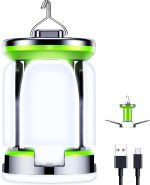 Blukar Camping Lantern Rechargeable, 2000 Lumen Ultra Bright Camping Lights Lamp - 7 Light Modes, 60 LED Hanging Tent Lamp, 10+ Hrs Battery Life for Outdoor, Power Cuts, Emergency, Fishing, Hiking etc - Image 2