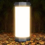 Glocusent Survival Camping Light, 1200LM Brightness Camping Lantern, 80Hrs Runtime & Rechargeable, IP68 Waterproof, 5 Levels & SOS, Compact Camping Lights for Tents, Hiking, Blackout, Hurricane - Image 2