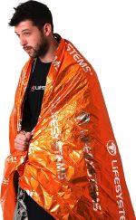 Lifesystems Emergency Silver Foil Thermal Blanket For Hiking, Mountaineering And Outdoor Survival - Image 2