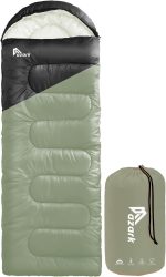 Premium Lightweight Sleeping Bag for Adults & Kids, 400 GSM, 4 Season Waterproof Sleeping Bag, Comfortable & Portable, Machine Washable, Camping & Hiking Essential - Image 2