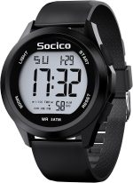 SOCICO Men Digital Watch 3ATM Waterproof Sport with LED Back Light/Alarm/Date/Stopwatch, Outdoor Multifunctional Digital Wrist Watches - Image 2