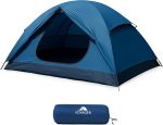 Voyager 2 Man Tent - Waterproof, Windproof, Quick Setup, Spacious 2-Person Camping Tent, Durable, Lightweight Outdoor Shelter, Ideal for Hiking, Backpacking, Camping- 225x135x110cm - Image 2