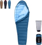 Winter Sleeping Bag for Adults, Lightweight Down Sleeping Bag -20 Degree for Cold Weather Camping and Mountaineering Outdoor with 650 FP Duck Down - Image 2