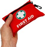 it's Smart Premium First Aid Kit 110 Pieces - for Travel Essentials, Hiking, Home, Camping and Car - Includes Emergency Blanket, Plasters, Bandages, Eyewash and Other First Aid Essentials - Red - Image 2