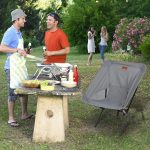 Rainberg Ultra Lightweight Camping Chair, Folding Chair, Camping Chairs for Adults, Foldable Garden Outdoor Picnic BBQ Chairs. (Pack of 1, Grey) - Image 5