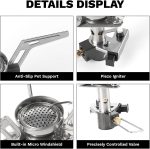 Fire-Maple Torch Gas Stove 56g Ultralight Backpacking Camping Stove with Built-in Piezo Ignition Compact & Portable Ideal for Hiking & Outdoor Cooking - Image 3
