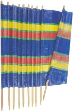 Monal Hut 4 5 6 8 10 Pole Windbreak Wooden Windbreaker Beach Camping Caravan Holiday Sun Screen Shelter Tall Wind Break - Image 3
