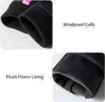 Thin Winter Thermal Waterproof Gloves for Women - Winter Running Gloves with Touchscreen, Non-Slip Girp, Cold Resistant Hiking Essentials, Sports & Outdoors Cold Weather Gear - Image 4