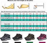 Hiking Boots Mens Womens Waterproof Walking Shoes Trainers Outdoor Lightweight Camping Climbing Shoes Sneaker Green 7.5UK - Image 6